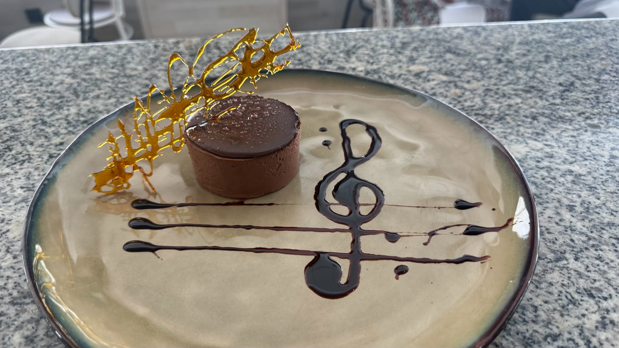 Crujiente de chocolate